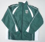 VPS Uniform Custom Warm up Jacket Bottle Green/White